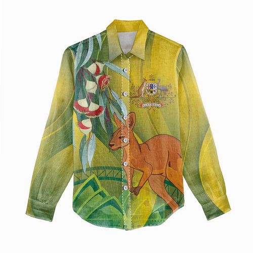 Australia Day Special Women Casual Shirt - Aussie Hoodie