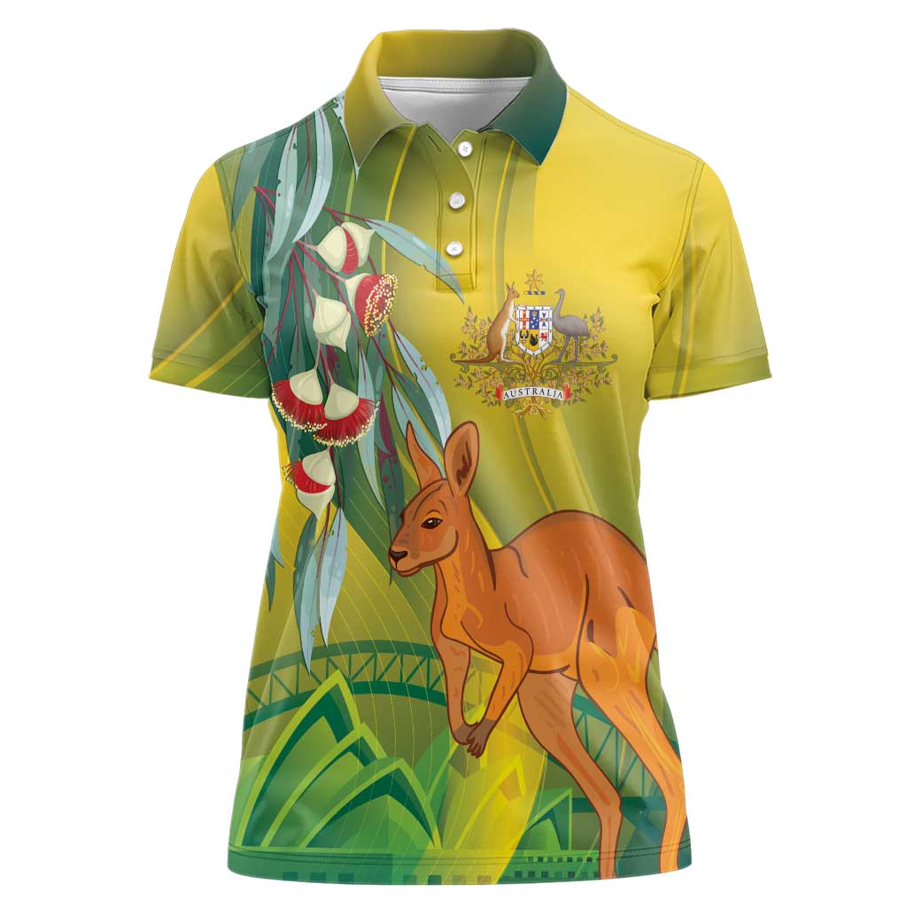 Australia Day Special Women Polo Shirt - Aussie Hoodie