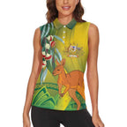 Australia Day Special Women Sleeveless Polo Shirt - Aussie Hoodie
