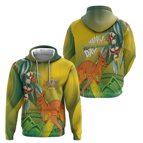 Australia Day Special Zip Hoodie - Aussie Hoodie