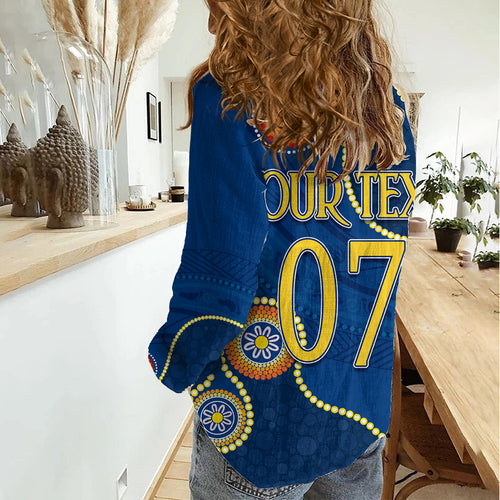 Personalised NAIDOC Week 2023 NRL Cowboys For Our Elders Women Casual Shirt LT7