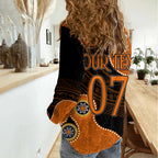 Personalised NAIDOC Week 2023 NRL Tigers For Our Elders Women Casual Shirt LT7