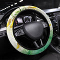 New Zealand Maori Mahuru Steering Wheel Cover Tui With Pikawakawa Spring Colors