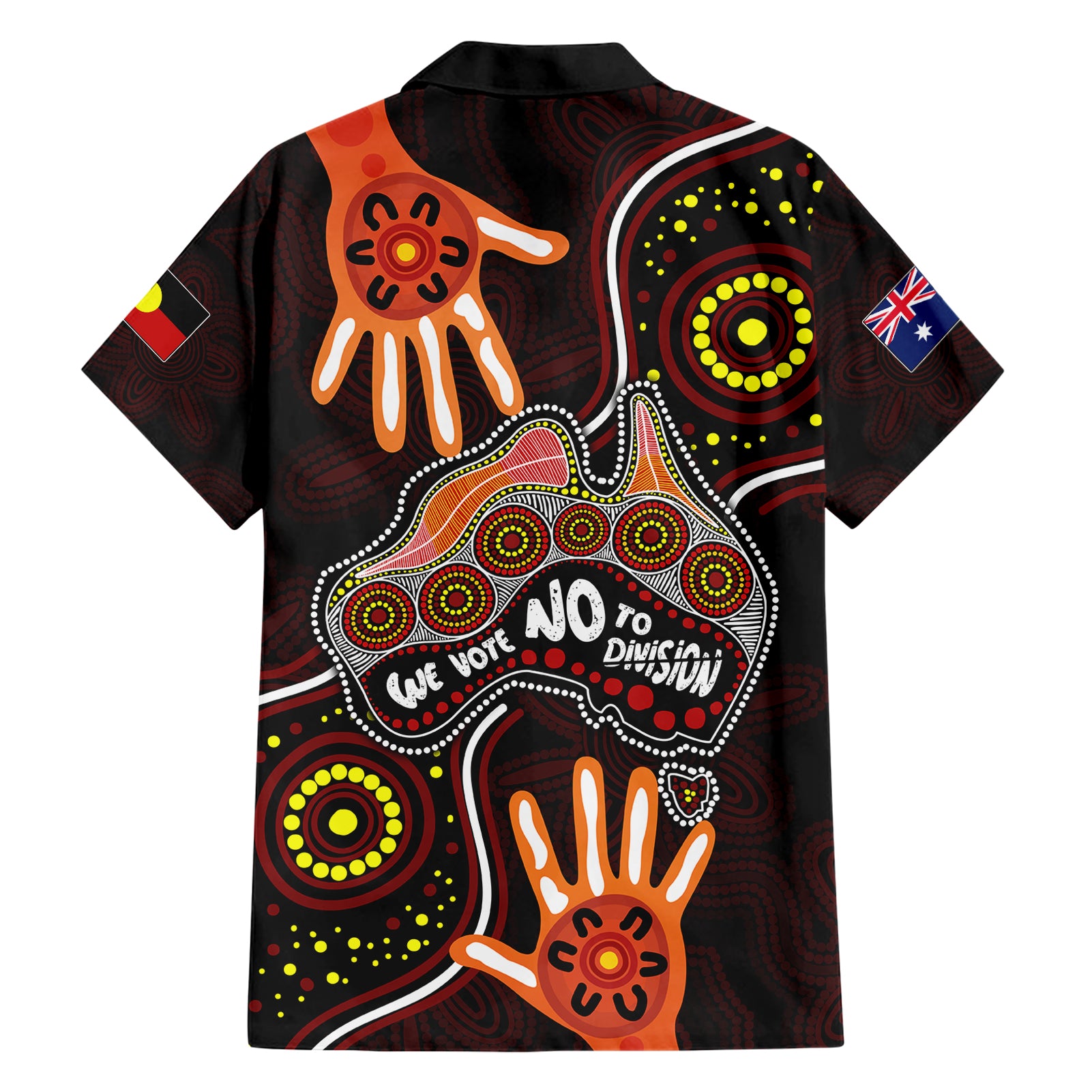 australia-indigenous-hawaiian-shirt-we-vote-no-to-division-aboriginal-map