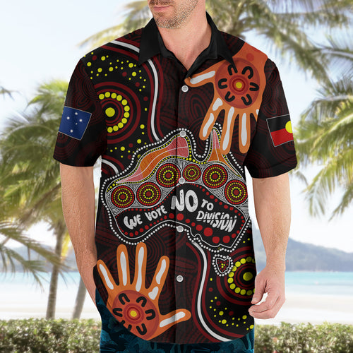 australia-indigenous-hawaiian-shirt-we-vote-no-to-division-aboriginal-map