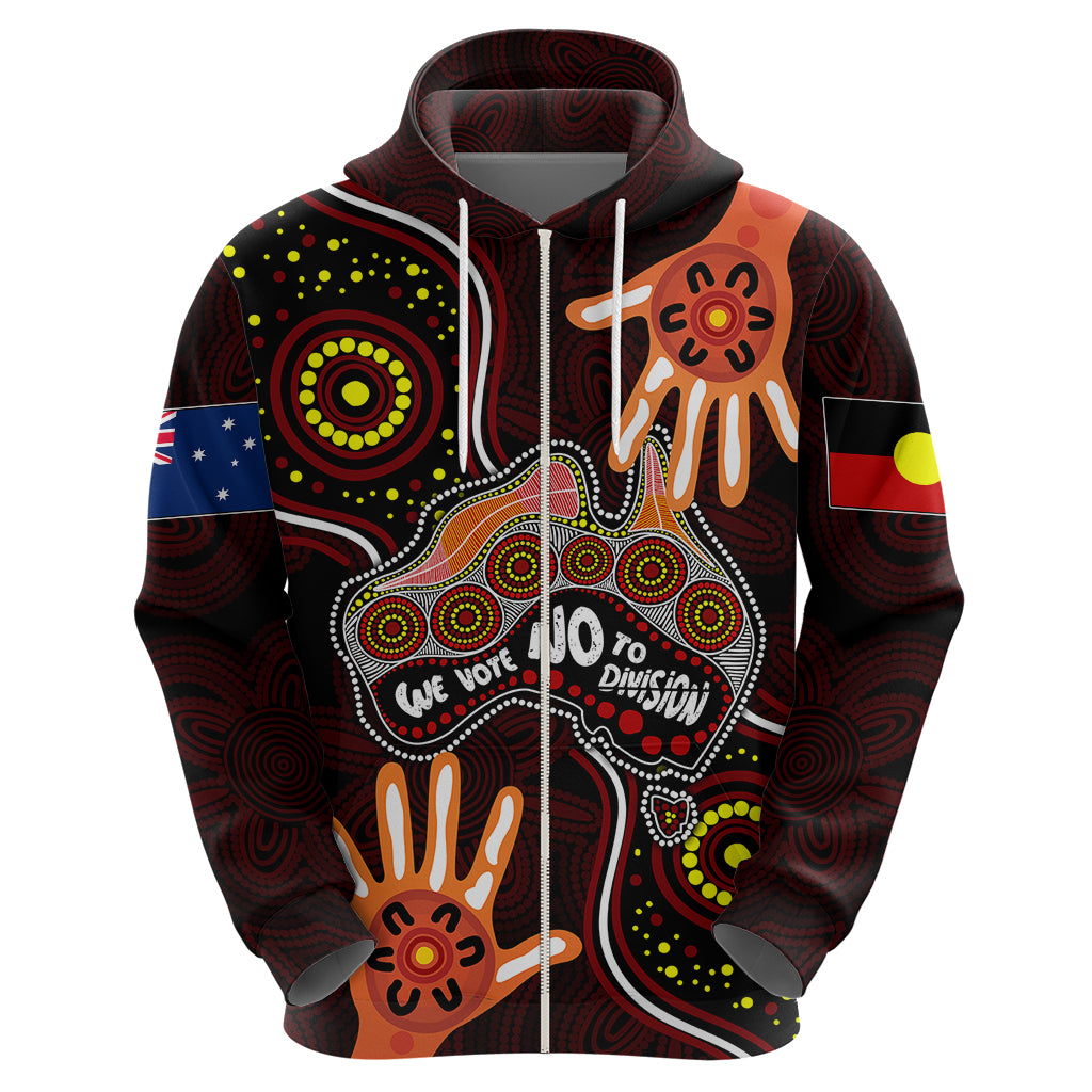 australia-indigenous-hoodie-we-vote-no-to-division-aboriginal-map