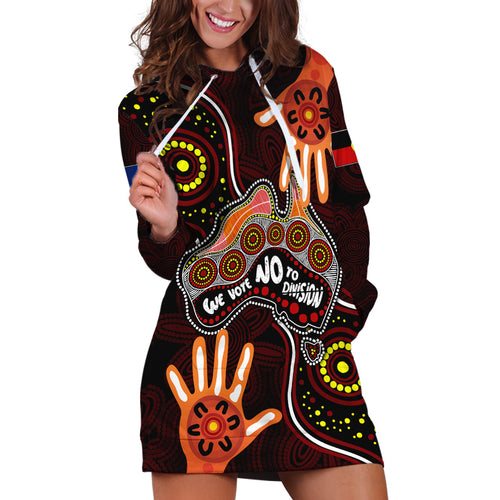 australia-indigenous-hoodie-dress-we-vote-no-to-division-aboriginal-map
