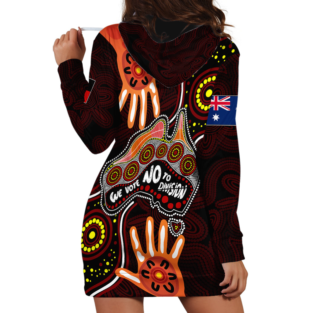 australia-indigenous-hoodie-dress-we-vote-no-to-division-aboriginal-map