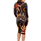 australia-indigenous-long-sleeve-bodycon-dress-we-vote-no-to-division-aboriginal-map