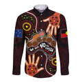 australia-indigenous-long-sleeve-button-shirt-we-vote-no-to-division-aboriginal-map