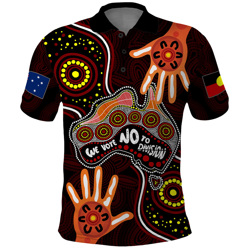 australia-indigenous-polo-shirt-we-vote-no-to-division-aboriginal-map