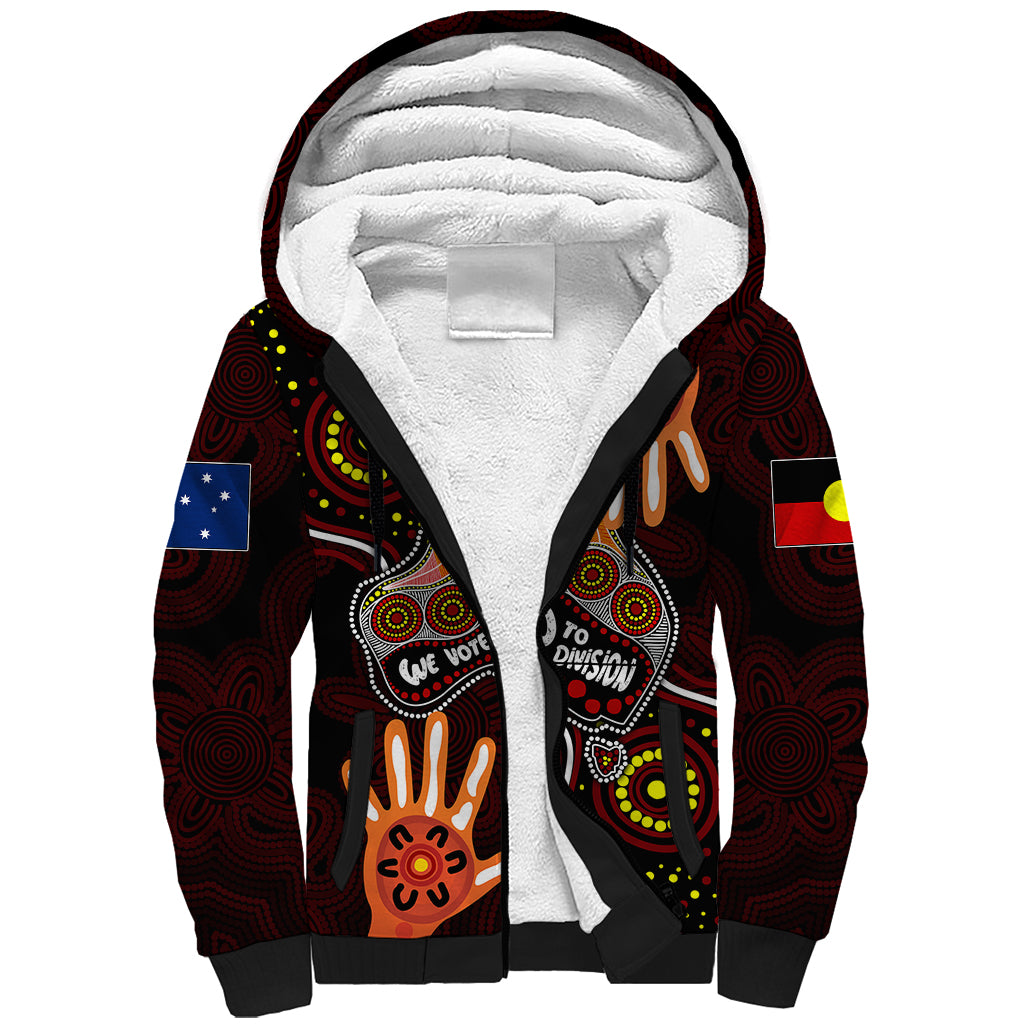 australia-indigenous-sherpa-hoodie-we-vote-no-to-division-aboriginal-map