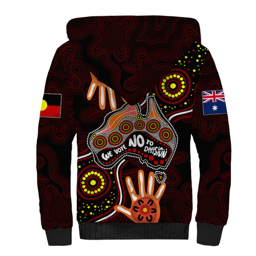australia-indigenous-sherpa-hoodie-we-vote-no-to-division-aboriginal-map