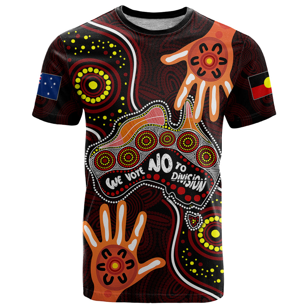 australia-indigenous-t-shirt-we-vote-no-to-division-aboriginal-map