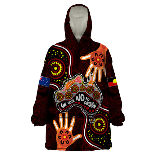 australia-indigenous-wearable-blanket-hoodie-we-vote-no-to-division-aboriginal-map