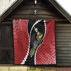 New Zealand Christmas Quilt Flora Map with Birds - Aussie Hoodie