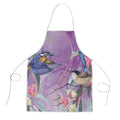 Australia Epilepsy Awareness Apron Purple Fairy Wren with Eucalyptus Flowers - Aussie Hoodie