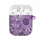 Australia Epilepsy Awareness Indigenous AirPods Case Butterfly Aboriginal Art - Aussie Hoodie
