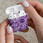 Australia Epilepsy Awareness Indigenous AirPods Case Butterfly Aboriginal Art - Aussie Hoodie