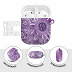 Australia Epilepsy Awareness Indigenous AirPods Case Butterfly Aboriginal Art - Aussie Hoodie