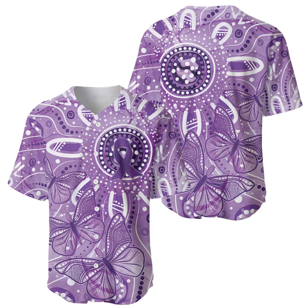 Australia Epilepsy Awareness Indigenous Baseball Jersey Butterfly Aboriginal Art - Aussie Hoodie