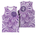 Australia Epilepsy Awareness Indigenous Basketball Jersey Butterfly Aboriginal Art - Aussie Hoodie