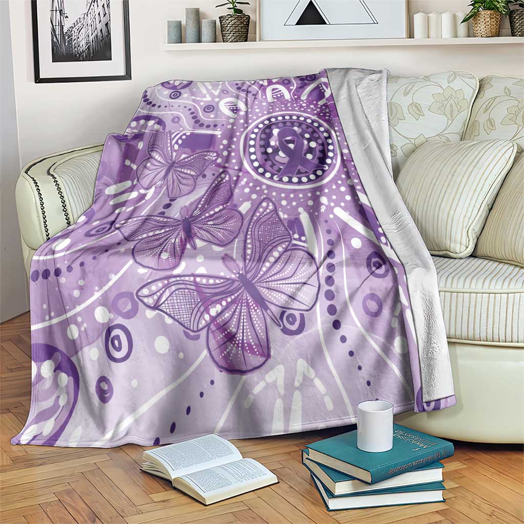 Australia Epilepsy Awareness Indigenous Blanket Butterfly Aboriginal Art - Aussie Hoodie