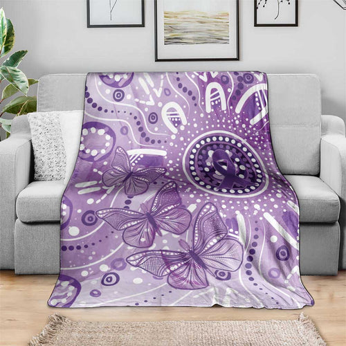 Australia Epilepsy Awareness Indigenous Blanket Butterfly Aboriginal Art - Aussie Hoodie