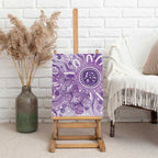 Australia Epilepsy Awareness Indigenous Canvas Wall Art Butterfly Aboriginal Art - Aussie Hoodie