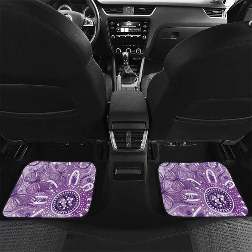 Australia Epilepsy Awareness Indigenous Car Mats Butterfly Aboriginal Art - Aussie Hoodie