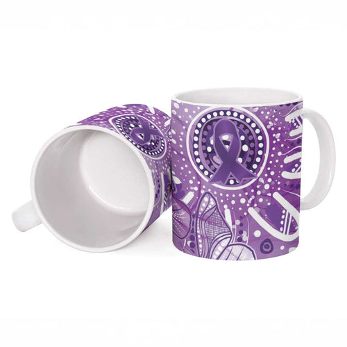 Australia Epilepsy Awareness Indigenous Ceramic Mug Butterfly Aboriginal Art - Aussie Hoodie