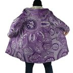 Australia Epilepsy Awareness Indigenous Cloak Butterfly Aboriginal Art - Aussie Hoodie