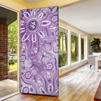 Australia Epilepsy Awareness Indigenous Door Cover Butterfly Aboriginal Art - Aussie Hoodie