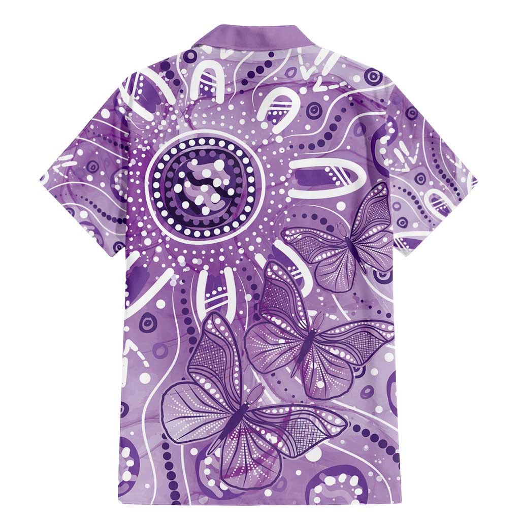 Australia Epilepsy Awareness Indigenous Family Matching Mermaid Dress and Hawaiian Shirt Butterfly Aboriginal Art - Aussie Hoodie