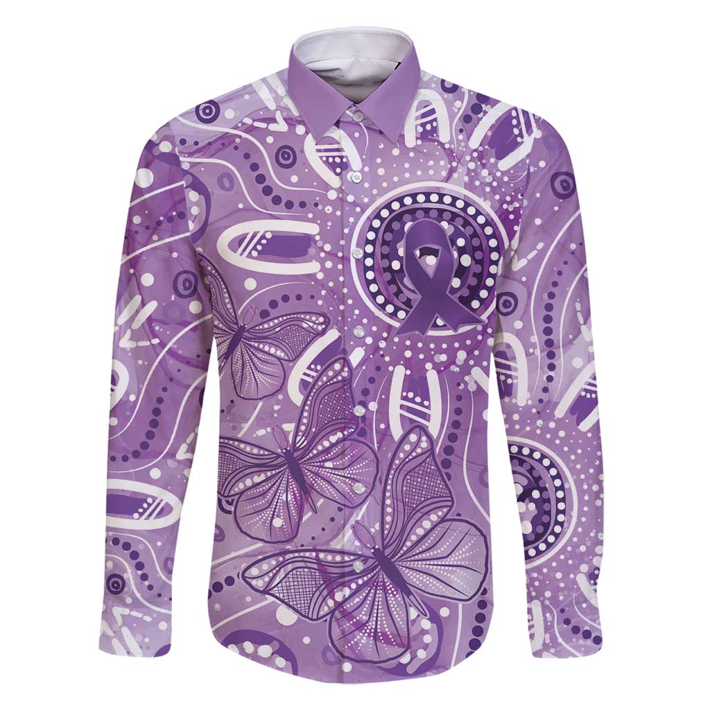 Australia Epilepsy Awareness Indigenous Family Matching Mermaid Dress and Hawaiian Shirt Butterfly Aboriginal Art - Aussie Hoodie