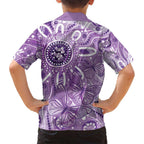 Australia Epilepsy Awareness Indigenous Family Matching Tank Maxi Dress and Hawaiian Shirt Butterfly Aboriginal Art - Aussie Hoodie