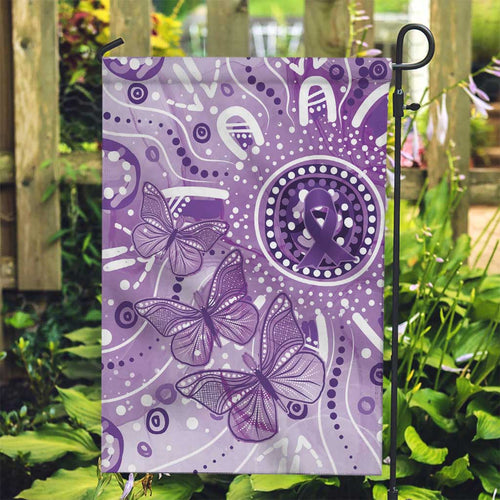 Australia Epilepsy Awareness Indigenous Garden Flag Butterfly Aboriginal Art - Aussie Hoodie