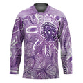 Australia Epilepsy Awareness Indigenous Hockey Jersey Butterfly Aboriginal Art - Aussie Hoodie