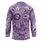 Australia Epilepsy Awareness Indigenous Hockey Jersey Butterfly Aboriginal Art - Aussie Hoodie