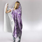 Australia Epilepsy Awareness Indigenous Hooded Blanket Butterfly Aboriginal Art - Aussie Hoodie