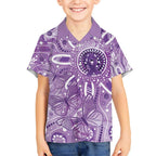 Australia Epilepsy Awareness Indigenous Kid Hawaiian Shirt Butterfly Aboriginal Art - Aussie Hoodie