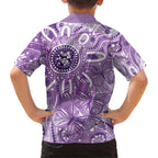 Australia Epilepsy Awareness Indigenous Kid Hawaiian Shirt Butterfly Aboriginal Art - Aussie Hoodie