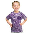 Australia Epilepsy Awareness Indigenous Kid T Shirt Butterfly Aboriginal Art - Aussie Hoodie