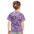 Australia Epilepsy Awareness Indigenous Kid T Shirt Butterfly Aboriginal Art - Aussie Hoodie