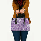 Australia Epilepsy Awareness Indigenous Leather Bag Butterfly Aboriginal Art - Aussie Hoodie