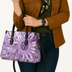 Australia Epilepsy Awareness Indigenous Leather Bag Butterfly Aboriginal Art - Aussie Hoodie