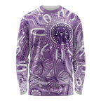 Australia Epilepsy Awareness Indigenous Long Sleeve Shirt Butterfly Aboriginal Art - Aussie Hoodie