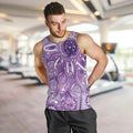 Australia Epilepsy Awareness Indigenous Men Tank Top Butterfly Aboriginal Art - Aussie Hoodie