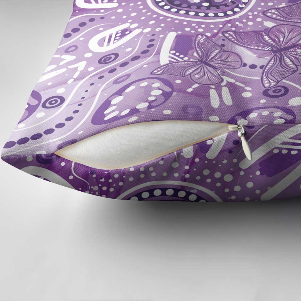 Australia Epilepsy Awareness Indigenous Pillow Cover Butterfly Aboriginal Art - Aussie Hoodie