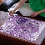 Australia Epilepsy Awareness Indigenous Puzzle Butterfly Aboriginal Art - Aussie Hoodie